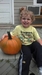 Colton and his Pumpkin