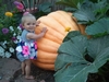 Isabelle and her pumpkin