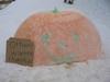  Giant snow pumpkin